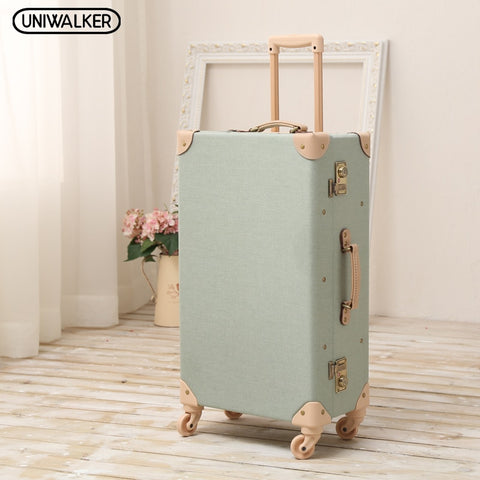 12" 20" 24" 26" Inch 2Pcs/Set Oxford Travel Trolley Luggage Scratch Resistant Rolling Luggage