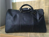 Mens Travel Bags New Fashion Genuine Leather Vintage Handbag Large Capacity Luggage Duffle Bag