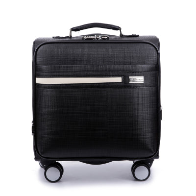 Solid Color Commercial Suitcase Trolley Luggage Male 16 Universal Wheels Luggage Computer Box