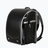 Coulomb Children School Bag For Boy And Girl Student Backpack Japanese Pu Hasp Solid Boy Orthopedic