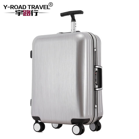 4 Size Rolling Luggage Suitcase Boarding Case Travel Luggage Case Spinner Cases Trolley Hardside