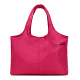 New Women Handbag Casual Large Shoulder Bag Fashion Nylon Big Capacity Tote Purple Bags