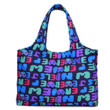 New Women Handbag Casual Large Shoulder Bag Fashion Nylon Big Capacity Tote Purple Bags