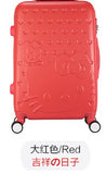 Hello Kitty Lady Luggage Suitcase Trolley Travel Bag Bag Trolley Wheels Women Luggage Wheels Travel
