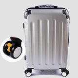 Promotion!Female 24Inches Green Pink White Universal Wheels Travel Luggage Suitcases,Girl Cute