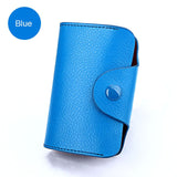 Smiley Sunshine Genuine Leather Unisex Business Card Holder Wallet Bank Credit Card Case Id Holders