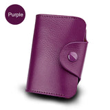 Smiley Sunshine Genuine Leather Unisex Business Card Holder Wallet Bank Credit Card Case Id Holders