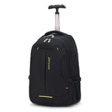 Letrend New Fashion Oxford Travel Bag Women Backpack Rolling Luggage Trolley Bag 18' Boarding Box