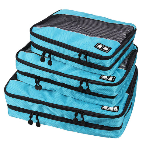 Bagsmart Travel Packing Cube (Small-Large 3 Piece) For Carry-On Travel Accessories. Suitcase And