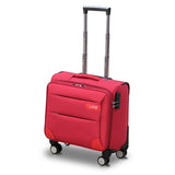 Commercial Universal Wheels Trolley Luggage Travel Bag Luggage14 16 18 20 Male Oxford Fabric