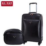 Women'S Married Trolley Luggage Box,14+20 Inches Sets,Male Universal Wheels Luggage Travel Bag Soft