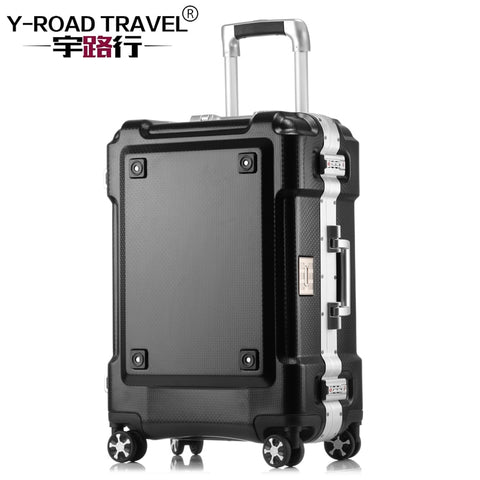 Metal Frame Carry On Luggage Valise Cabine Rolling Travel Cheap Suitcase Valiz Bavul