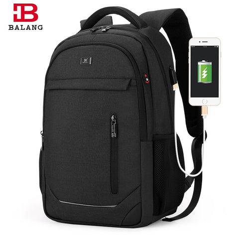 Balang Large Capacity 15.6 Inch Laptop Bag Man Backpack Men Women Travel School Notebook Computer