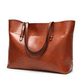 Seven Skin Women Messenger Bags Large Size Female Casual Tote Bag Solid Leather Handbag Shoulder