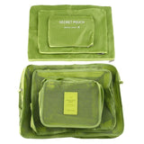 6Pcs Travel Storage Bags Shoes Clothes Toiletry Organizer Luggage Pouch Kits Wholesale Bulk Lots