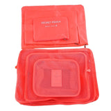 6Pcs Travel Storage Bags Shoes Clothes Toiletry Organizer Luggage Pouch Kits Wholesale Bulk Lots