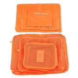 6Pcs Travel Storage Bags Shoes Clothes Toiletry Organizer Luggage Pouch Kits Wholesale Bulk Lots