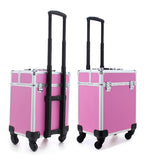 New Arrival Fashion Professional Rolling Luggage Case Multifunctional Trolley Cosmetic Case With