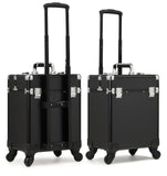 New Arrival Fashion Professional Rolling Luggage Case Multifunctional Trolley Cosmetic Case With