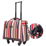Letrend Ultra-Light Hand Oxford Travel Bag Spinner Rolling Luggage Women Suitcase Wheels Computer