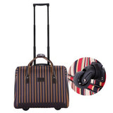 Letrend Ultra-Light Hand Oxford Travel Bag Spinner Rolling Luggage Women Suitcase Wheels Computer
