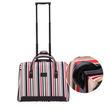 Letrend Ultra-Light Hand Oxford Travel Bag Spinner Rolling Luggage Women Suitcase Wheels Computer