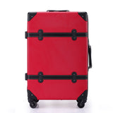 Wholesale!Women Korea Fashion Retro Travel Luggage Suitcase Sets On Universal Wheels,14 20 24