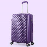 Wholesale!20Inches Abs+Pc Hardside Travel Luggage Bags On Universal Wheels,Female Pink Green Blue