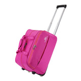 High Quality 20 22Inches Trolley Luggage Bag On Fixed Caster,Purple,Hot Pink,Black,Brown Color