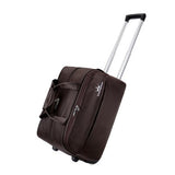 High Quality 20 22Inches Trolley Luggage Bag On Fixed Caster,Purple,Hot Pink,Black,Brown Color