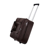 High Quality 20 22Inches Trolley Luggage Bag On Fixed Caster,Purple,Hot Pink,Black,Brown Color