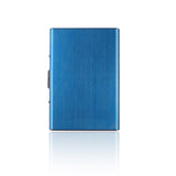 Rfid Blocking Credit Card Holder Stainless Steel Wallet Case For Id Card Business Cards Driver