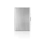 Rfid Blocking Credit Card Holder Stainless Steel Wallet Case For Id Card Business Cards Driver