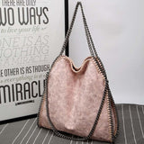 Women Crossbody Bags Falabellas Leather Shoulder Bag Stella 3 Silver Chains Bolso Socialite Tote