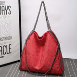 Women Crossbody Bags Falabellas Leather Shoulder Bag Stella 3 Silver Chains Bolso Socialite Tote