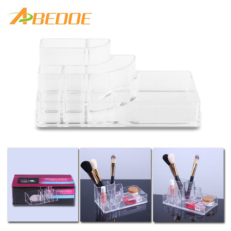 Abedoe Makeup Organizer Plastic Storage Box For Jewelry Container Toiletry Organizer Cosmetic