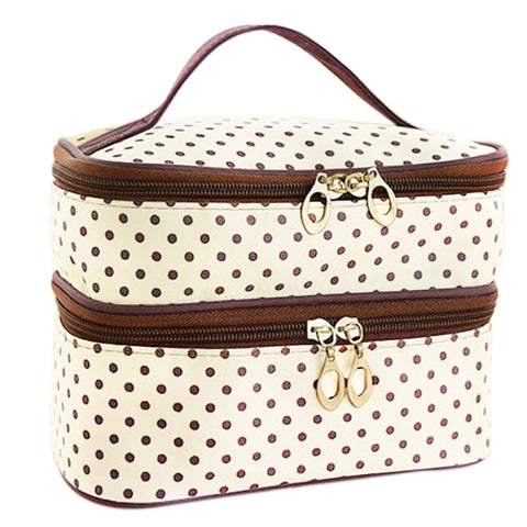 Sale Travel Toiletry Beauty Cosmetic Bag Makeup Case Organizer Zipper Holder Handbag Bolsa De