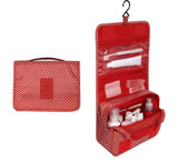 Travel Waterproof Portable Women Cosmetic Organizer Pouch Hanging Wash Bags  Man Toiletry Bag