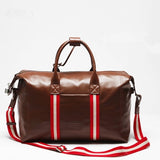 Wholesale Large Capacity Genuine Leather Commercial Handbag Bag Boarding First Layer Of Cowhide