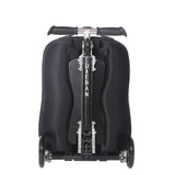 Letrend Skateboard Rolling Luggage Casters Detachable Backpack Men Carry On Trolley Suitcases Wheel