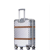 Hardside Rolling Luggage Carry On Suitcase 20 24 26 29 Checked Luggage Aluminum Frame Tsa Luggage
