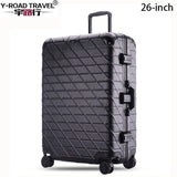 Fashion 20 24 26 29''Large Capacity Travel Suitcases, Men Business Travelling Luggage, Women