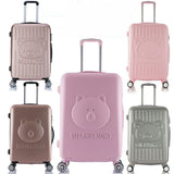 Lovely 14Inch Cosmetic Bag Children Women 20 24 Inches Girl Students Trolley Case Travel Luggage