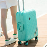 New 20'24'28' Women Luggage Tsa Lock Travel Case Trolley Girls Rolling Luggage Pp Trolley Travel