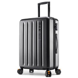 New Aluminum Rod Zipper Luggage, Pc Shell & Metal Drawbar Rolling Luggage Bag Trolley Case Travel