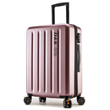 New Aluminum Rod Zipper Luggage, Pc Shell & Metal Drawbar Rolling Luggage Bag Trolley Case Travel