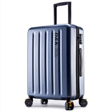 New Aluminum Rod Zipper Luggage, Pc Shell & Metal Drawbar Rolling Luggage Bag Trolley Case Travel