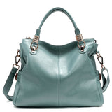 2017 Hot New Women Luxury Brand Bags European Style Genuine Leather Bags For Women Simple  Large