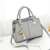21Club Brand Women Hardware Ornaments Solid Totes Handbag High Quality Lady Party Purse Casual