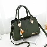 21Club Brand Women Hardware Ornaments Solid Totes Handbag High Quality Lady Party Purse Casual
